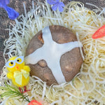 Apple & Cinnamon Hot Cross Bun - EASTER EDITION