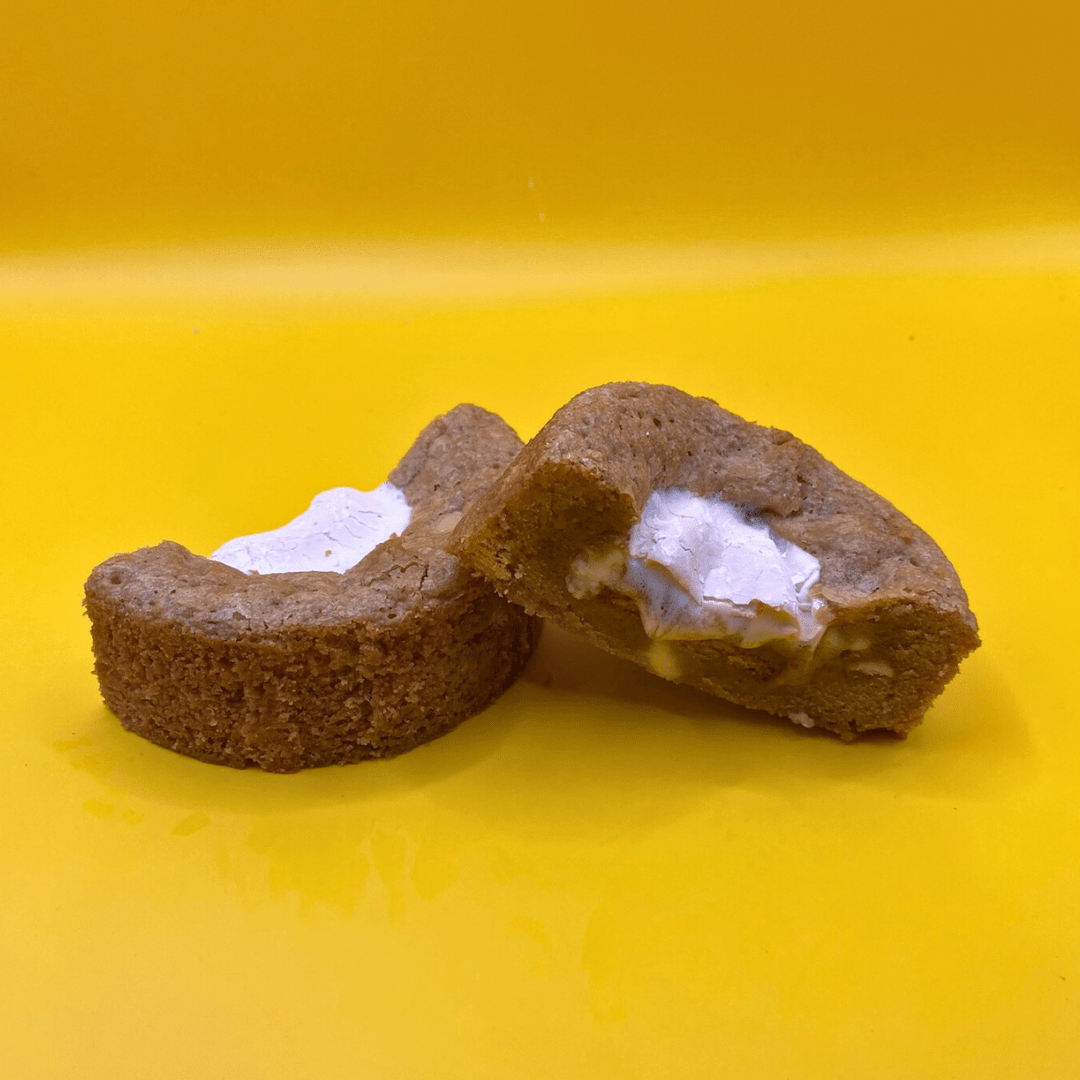 Funky Monkey Cookies Caramel S'mores Frookie - Blondie Top Cookie