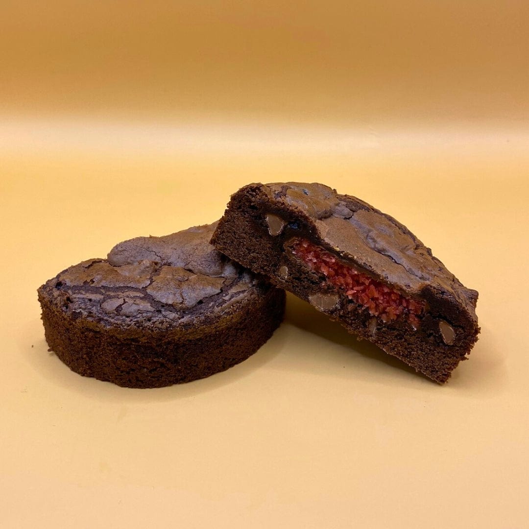 Funky Monkey Cookies Cherry Ripe Frookie - Brownie Top Cookie