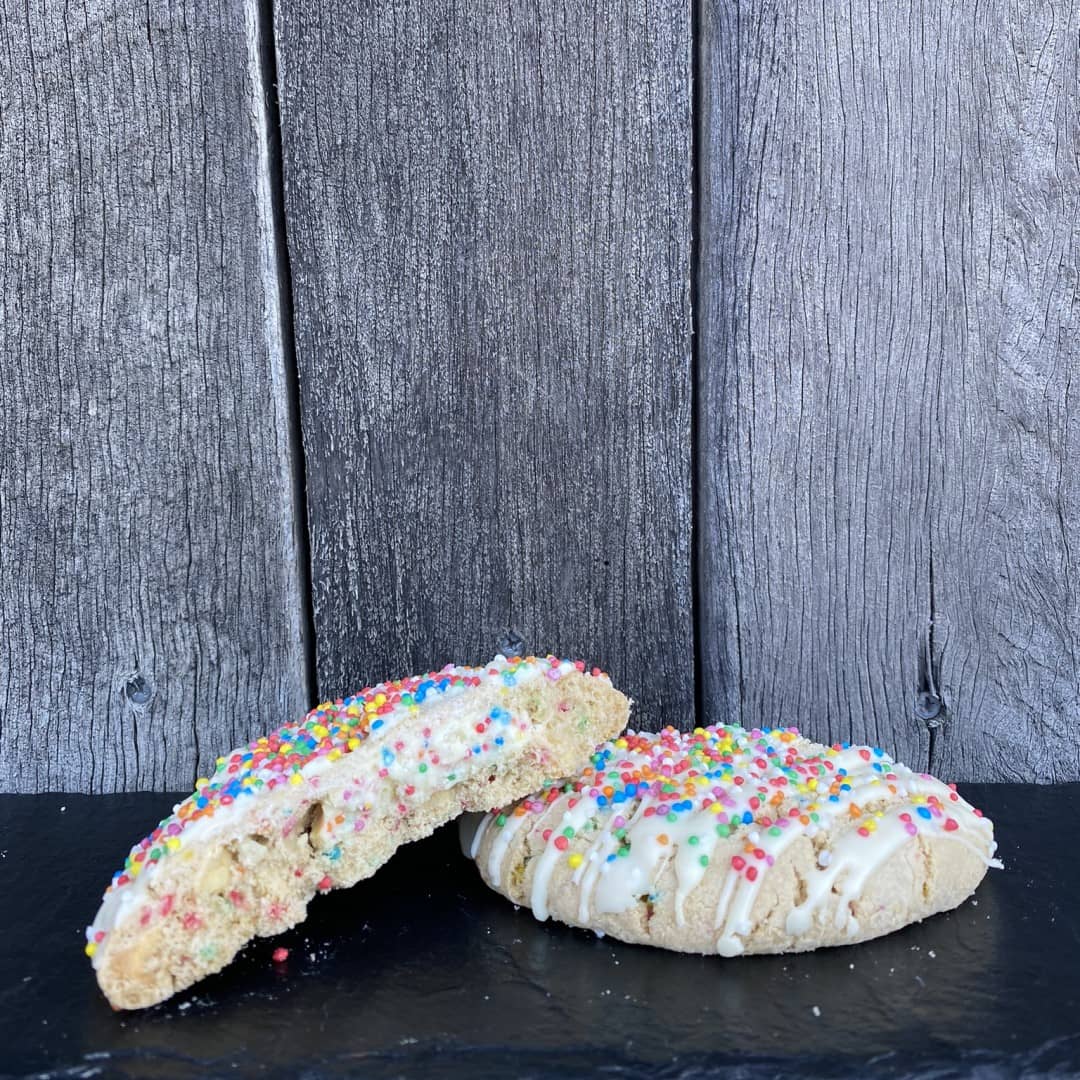 Funky Monkey Cookies Gluten Free Fairy Bread Cookie