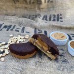 Funky Monkey Cookies Peanut Butter & Caramel Frookie - Brownie Top Cookie