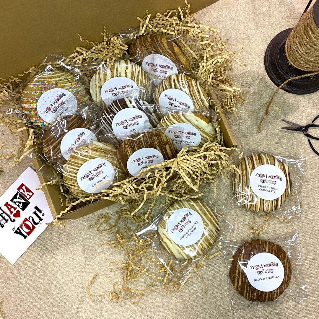 Funky Monkey Cookies Pick & Mix 12 Pack Gift Pack