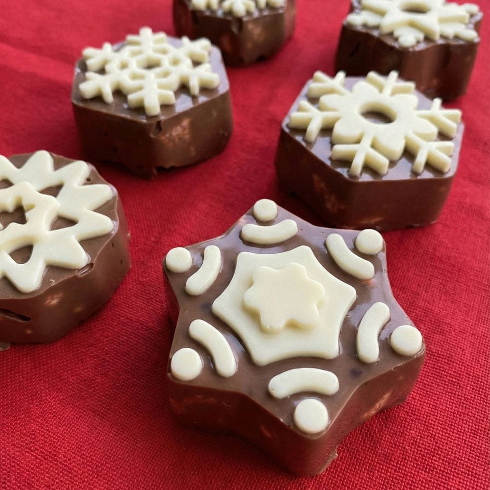 Funky Monkey Cookies Santa's Snowy Road Cookie