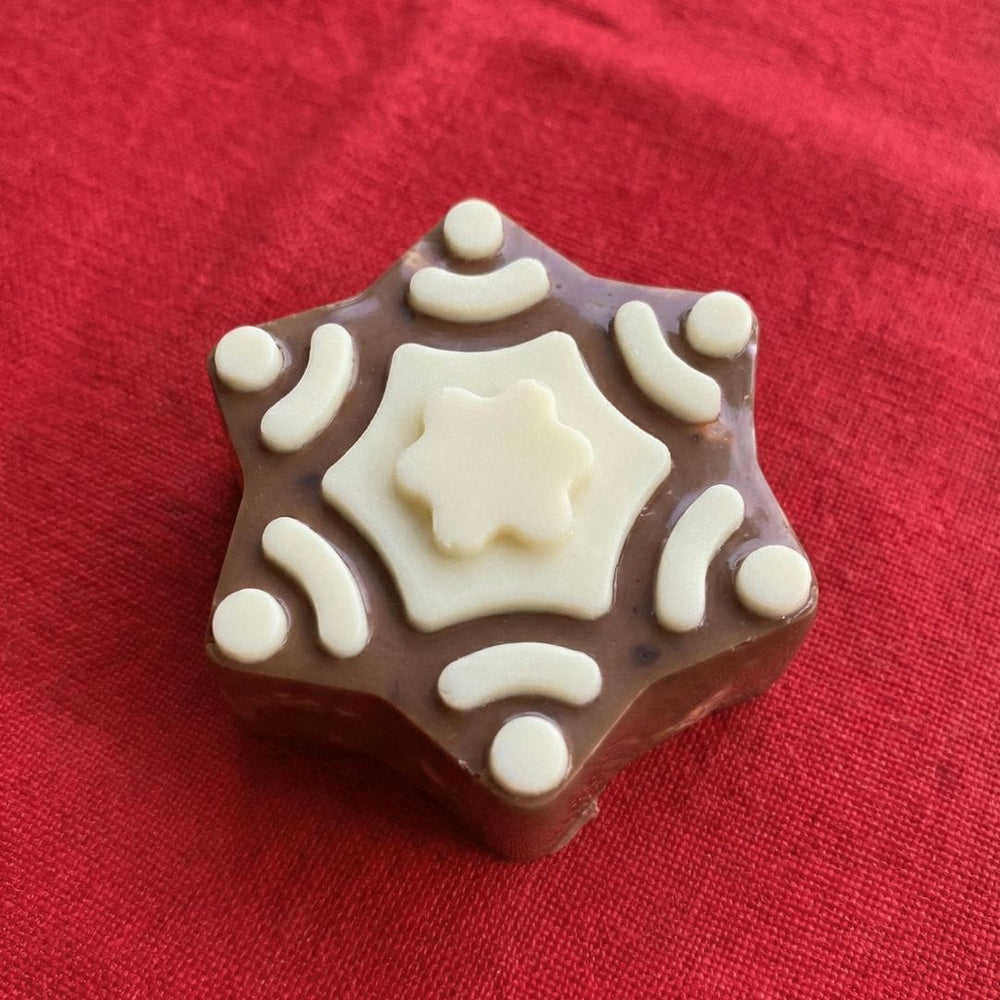 Funky Monkey Cookies Santa's Snowy Road Cookie