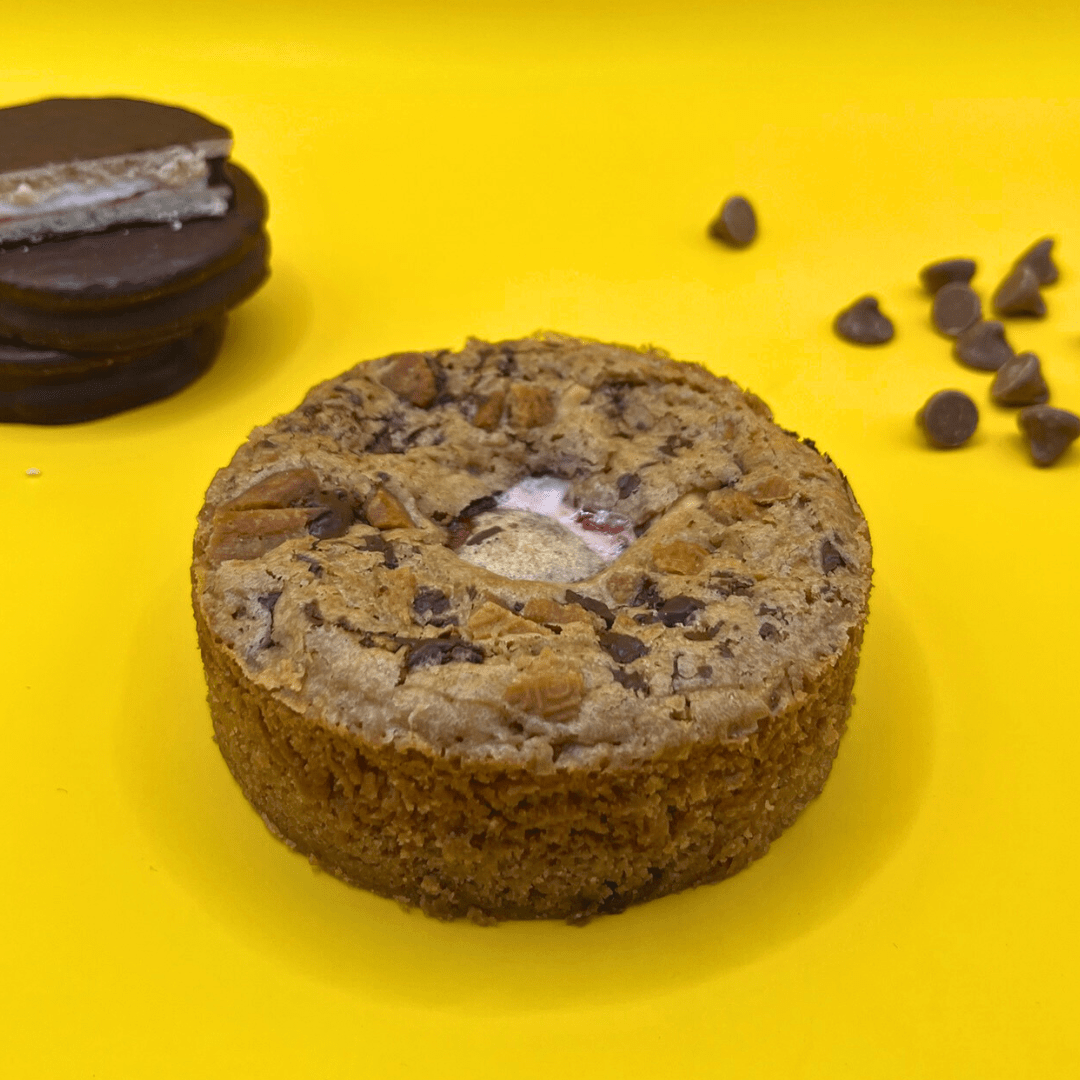 Funky Monkey Cookies Wagon Wheel Frookie - Blondie Top Cookie